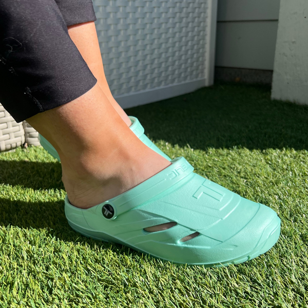 Seafoam crocs deals