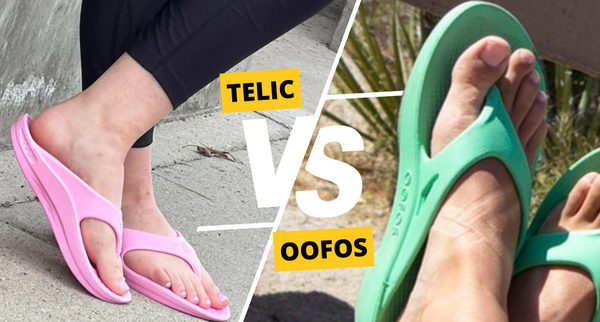 Telic vs. Oofos Women's Sandals: Deciding Between Comfort and Support